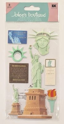 Jolee's Statue Of Liberty New York City Travel Scrapbooking Stickers - Image 1 of 2