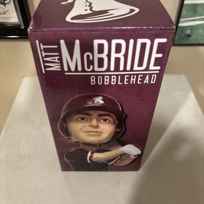 Matt McBride #30 Lehigh Valley Ironpigs MiLB 体育场赠品 场馆赠品 摇头公仔 全新 — 第 1/3 张图片