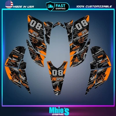 Yamaha YFZ450R Kit de gráficos 2003-2013 calcomanías pegatinas ATV... - Imagen 1 de 4