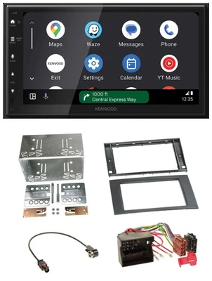 Kenwood DAB Bluetooth USB MP3 2DIN Autoradio für Ford Fusion Transit Kuga 05-12 - Bild 1 von 4