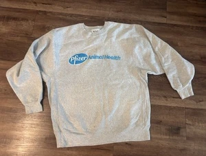 Pfizer Animal Health grau Rundhals Gr. XL Sweatshirt TW Team Warehouse - Bild 1 von 4
