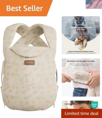 Детская переноска WeeSnug — регулируемая поддержка через плечо для новорожденных до 25 фунтов - Изображение 1 из 4