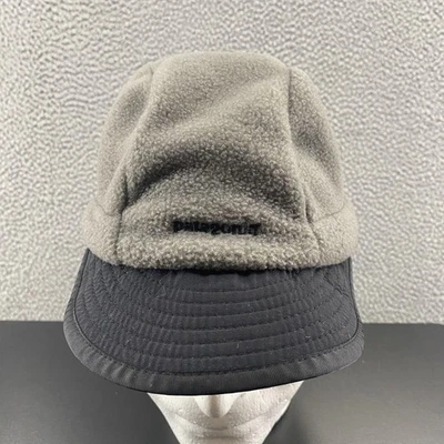 DE COLECCIÓN Patagonia Sombrero Gorra Correa Trasera Para Hombre Mediano Synchilla Pico Vellón Años 90 Foto 1 de 4