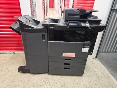 Toshiba E-Studio 5508A Impresora Blanco y Negro Escáner Copiadora 55PPM Láser A3 MFP Foto 1 de 4