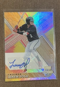 2019 Elite Extra Edition Baseball Lenyn Sosa Tie Dye Auto #09/10 Nr. 137 - Bild 1 von 2