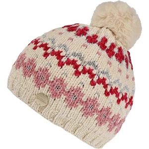 Regatta Kids Hedy Lux lll Fleece Lined Knitted Bobble Hat - Vanilla - 4-6Yrs - Picture 1 of 3