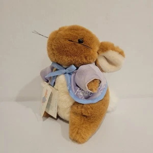 Vintage Peter Rabbit Plüschtier Frederick Warne Eden Toys Beatrix Potter Neu mit Etikett - Bild 1 von 7