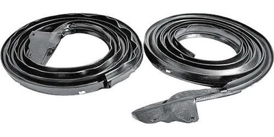 OER MB1271 1968-70 Mopar B-Body 2 Door Hardtop Door Seal Weatherstrips - Image 1 of 4