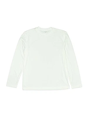 Camiseta Sport-Tek Niños Marfil Manga Larga S Juvenil Foto 1 de 2