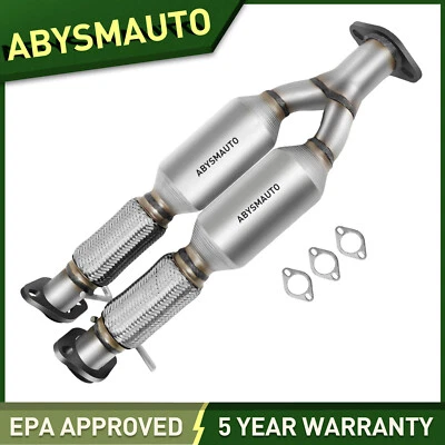 For 2005 2006 2007 2008 2009 2010 2011 VOLVO XC90 4.4L Catalytic Converter Rear - Image 1 of 4