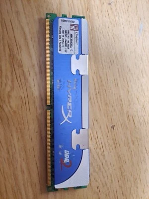 Memoria RAM 1GB DDR2 Kingston HyperX PC2 / PC8500 1066MHz (KHX8500D2/1G) - Immagine 1 di 2