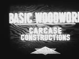 GRUNDHOLZARBEITEN - KORPUSBAU 1947 16MM S/W SOUND 400FT CINE FILM - Bild 1 von 14