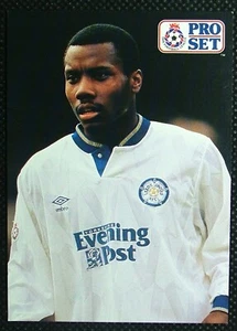 1 x Card Football Pro Set 1991 Rodney Wallace # 40 # Leeds United FC - Picture 1 of 2
