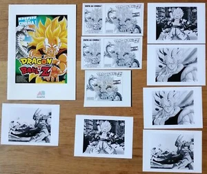 DRAGON BALL Z manga anime yamauchi dossier de presse photos '95 sci-fi - Photo 1/2
