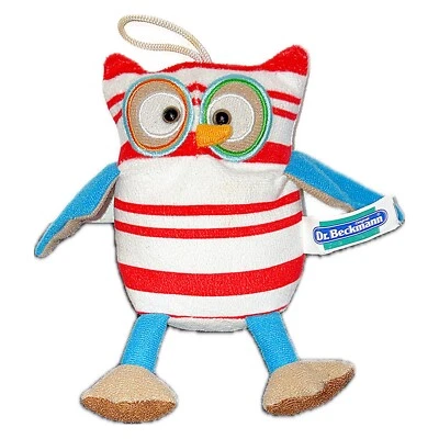 DR. BECKMANN Dr Beckmann Eule Werbefigur - Haushalt Reiniger Uhu Stofftier Plüsch Figur