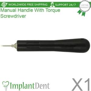1x Mango Manual Dental con Destornillador Torque 15Ncm Herramienta Acero Inoxidable - Imagen 1 de 3