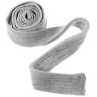 Soft Flannel Bathrobe Belt Replacement Grey - One Size For Hotel Spa