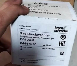 1PC New Krom Schroder DG6UG-3 DG6UG3 Gas Pressure Switch In Box Brand - Picture 1 of 3