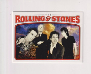 2006-07 Whosontour Card The Rolling Stones Mick Jagger Keith Richards #085