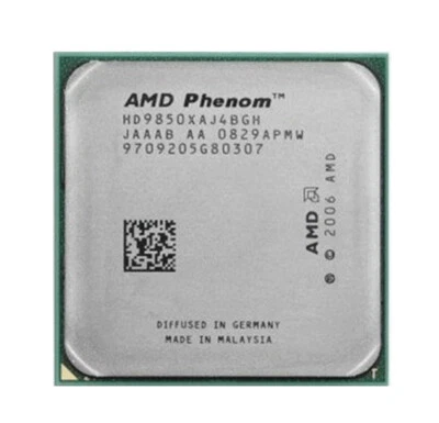 AMD Phenom X4 9500 X4 9550 X4 9600 X4 9650 X4 9750 X4 9850 AM2+ CPU Processor - Image 1 of 4