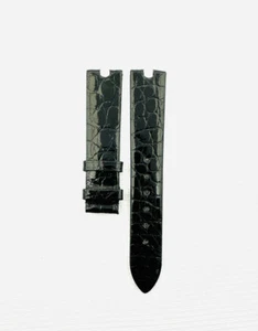 VERSACE WATCH STRAP, 79Q , EON , BLACK LEATHER , VERSACE STRAP , - Picture 1 of 13