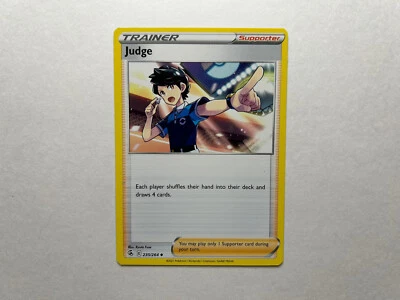 Pokémon TCG: Fusion Strike Judge - 235/264 Regular Uncommon - Near Mint - Image 1 of 2