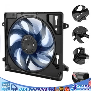 Cooling Fan Assembly For 2012 2013-2018 Jeep Wrangler Electric Radiator 624080 - Picture 1 of 14