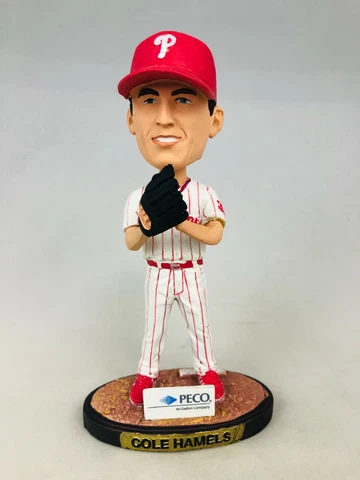 COLE HAMELS PHILADELPHIA PHILLIES VINTAGE 2013 BOBBLEHEAD SGA Cover