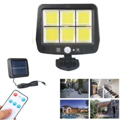 ROBERTAGOR DRIWEI FARETTO 6 LED COB 12W ESTERNO PANNELLO SOLARE SENSORE MOVIMENTO CREPUSCOLARE 562