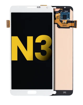 OLED Assembly Without Frame Compatible For Samsung Galaxy Note 3 (White) - Imagem 1 de 4