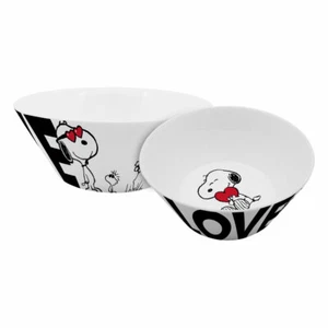 ★Peanuts Schüssel Love:★ Porzelan★ Tolles Geschenk! 6,5cm hoch - Foto 1 di 1