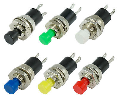 Off-(On) Miniature Momentary Push To Make Button Switch Mini SPST • 1.79£