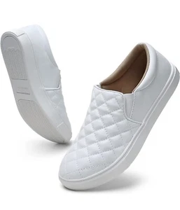 STQ Loafers for Women Memory Foam Slip On Sneakers Comfort Fall Shoes Size 8 - Picture 1 of 8