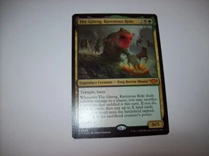 MTG The Gitrog, Ravenous Ride x1 NM Outlaws of Thunder Junction Promo Free Ship - Picture 1 of 3