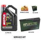 Service Kit For Yamaha YFM 700 R 2006-2015 (Oil,Spark Plug, Air & Oil Filter)