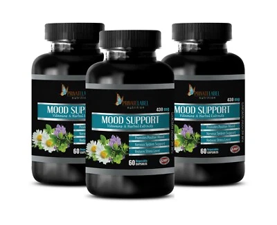 boost mood support - COMPLEXO DE HUMOR - cápsulas de elevação imune energy booster 3 GARRAFAS - Imagem 1 de 4