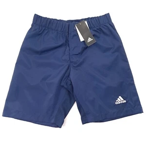 Adidas Adispeed Pant Shell Youth Kids Hockey Shorts Navy Blue - Sz Small - Picture 1 of 12