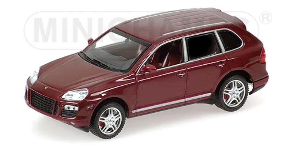Minichamps 400066270 PORSCHE CAYENNE TURBO 2007 RED METALLIC scala 1/43 - Immagine 1 di 1