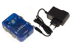 SWITCH + SPLITTER (MATRIX) VGA - 250 MHz - 2 QUELLEN AUF 2 AUSGÄNGE - Bild 1 von 2