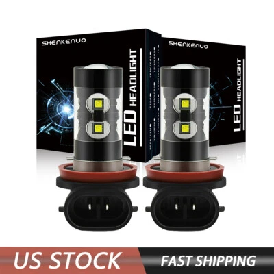 Faros antiniebla LED 2x para Dodge Challenger Durango 2015 2016 2017 2018 6000 k Foto 1 de 4