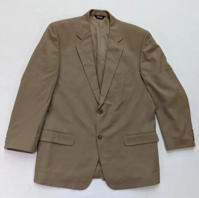 Chaqueta Blazer Abrigo Deportivo Hombre Botany 500 Talla 42R Beige 100% Lana Foto 1 de 4