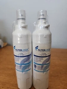 2/ Filterlogic FL-RF20 Refrigerator Water Filters/ New / Sealed - Picture 1 of 5
