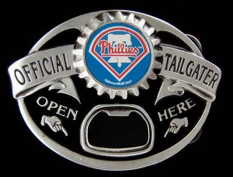 PHILADELPHIA PHILLIES TAILGATER BOTTLE OPENER SISKIYOU BUCKLE Cover