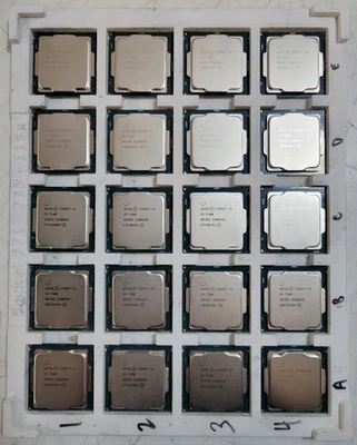 LOTE DE 20 procesadores Intel Core i3-7100 3,90 GHz 7ª generación LGA 1151 doble núcleo SR35C Foto 1 de 3