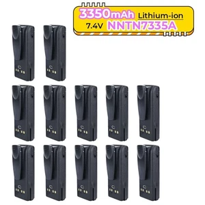 Batería de carga 100X NNTN7335A 3350mAh tipo C para Motorola XTS1500 XTS2500 PR1500 - Imagen 1 de 12