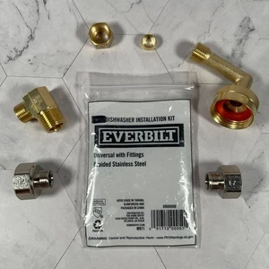 Kit installazione lavastoviglie Everbilt raccordi universali - Foto 1 di 5