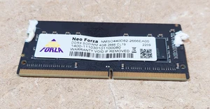 Neo Forza 4GB DDR4 SO-DIMM 2666 CL19 NMSO440D82-2666EA00 LAPTOP RAM SPEICHER - Bild 1 von 2