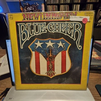 Blue Cheer New Improved LP Classic Rock Vintage Vinyl VG+/VG+ Great Player Copy - Image 1 of 2