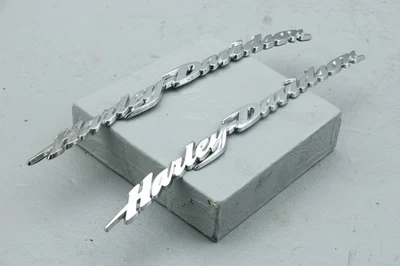 Harley Road Glide 2018 tanque de gasolina insignia medallón conjunto cromo #3982 Foto 1 de 4