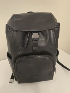 Zaino Coach CU112 Racer nuovo con etichette in pelle liscia nero vendita al dettaglio $790 - Foto 1 di 5